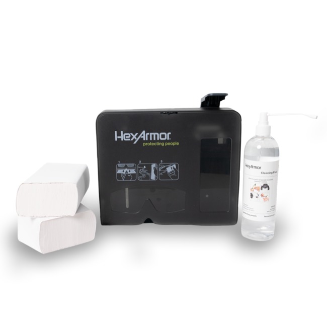 HexArmor Lens Cleaning Station from Columbia Safety